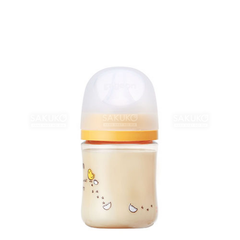 PIGEON- Bình sữa nhựa cổ rộng hình gà con 160ml