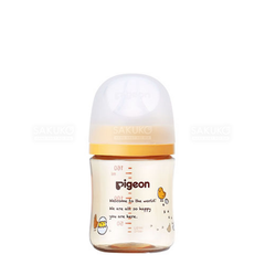PIGEON- Bình sữa nhựa cổ rộng hình gà con 160ml