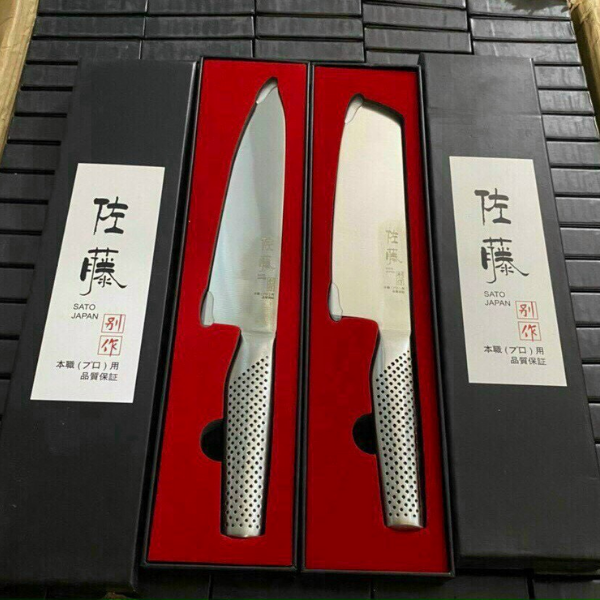 SATO JAPAN- Dao thái cao cấp bản vuông 30cm