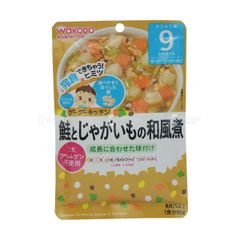 WAKODO- Cháo ăn dặm cá hồi khoai tây 9 tháng 80g