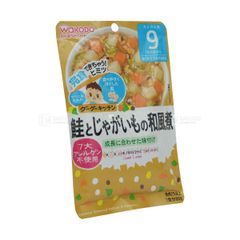 WAKODO- Cháo ăn dặm cá hồi khoai tây 9 tháng 80g