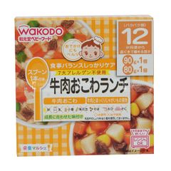 WAKODO- Cháo bò hầm & khoai tây 1 tuổi hộp 170g