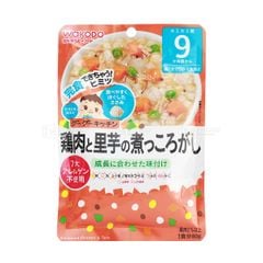 WAKODO- Cháo thịt gà và khoai môn 9 tháng 80g