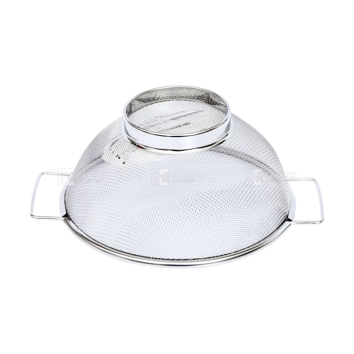ECHO- Rổ lưới inox 17.5cm có tay cầm – Siêu Thị Nhật Bản