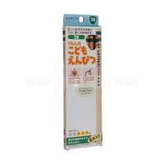 KUMON- Bút chì tam giác 2B cho bé 4~6 tuổi 6 chiếc