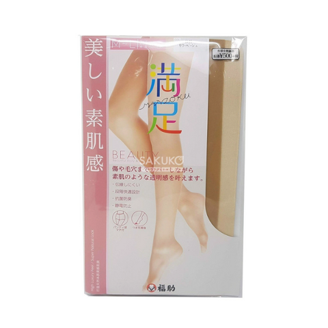 FUKUSE- Quần tất nữ Fukuske Manzoku L2L Be nhạt