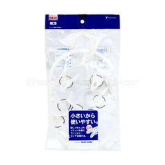 PONYKASEI- Giàn phơi đồ hình Oval màu trắng 8 móc