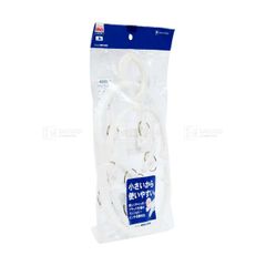 PONYKASEI- Giàn phơi đồ hình Oval màu trắng 8 móc