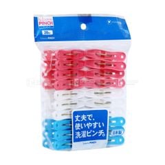 PONYKASEI- Kẹp quần áo 3 màu 20 chiếc