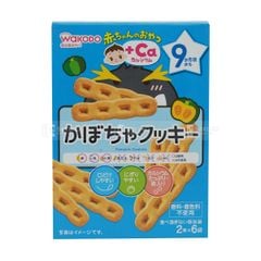 WAKODO- Bánh ăn dặm canxi vị bí ngô 9 tháng 12 cái