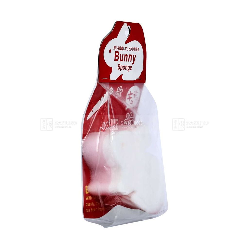 OHE- Bọt biển rửa bát hình thỏ trắng