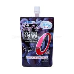ORIHIRO- Thạch mềm vị nho tím không calo túi 130g