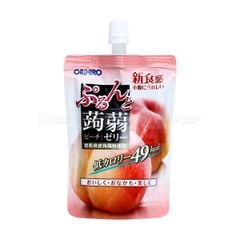 ORIHIRO- Thạch mềm vị đào túi 130g