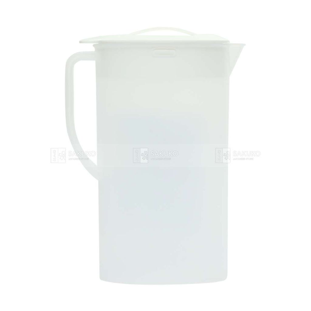 PEARL METAL- Bình nhựa đựng nước màu trắng 2L