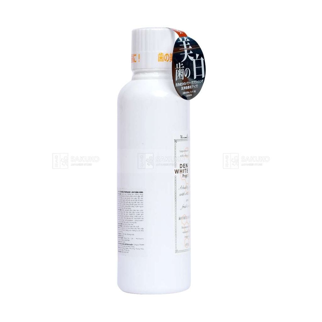 PIERAS- NSM Propolinse làm trắng răng 600ml