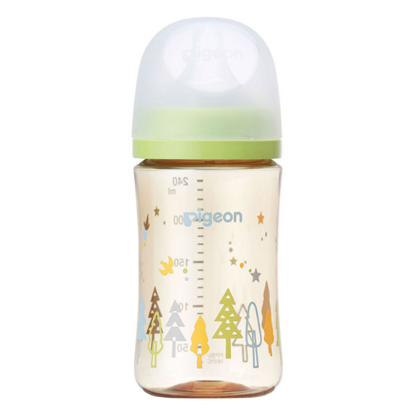 PIGEON- Bình sữa cổ rộng hình cây 240ml