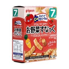 PIGEON- Bánh ăn dặm Canxi cà chua cà rốt 7 tháng