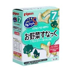 PIGEON- Bánh ăn dặm canxi súp lơ rau bina 7 tháng