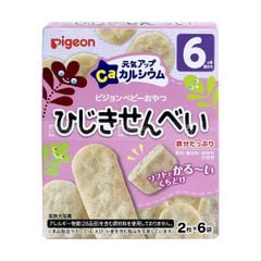 PIGEON- Bánh ăn dặm canxi vị rong biển 6 tháng