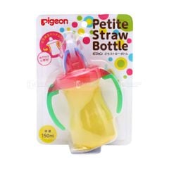 PIGEON- Bình tập uống màu vàng 150ml