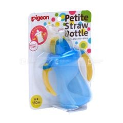 PIGEON- Bình tập uống màu xanh da trời 150ml