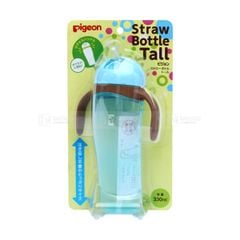 PIGEON- Bình tập uống màu xanh da trời 330ml