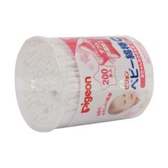 PIGEON- Bông tăm kháng khuẩn 200 cây