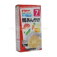 PIGEON- Bột súp vị cá và rau củ 7 tháng 3.4gx6 gói