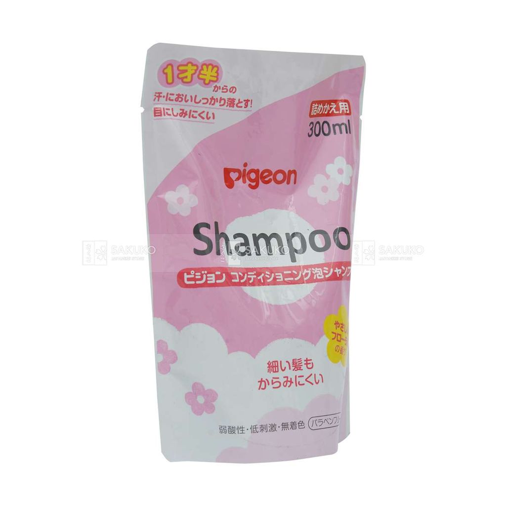 PIGEON- Dầu gội hương hoa từ 1.5 tuổi túi 300ml
