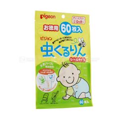 PIGEON-Miếng dán đuổi muỗi 60 miếng