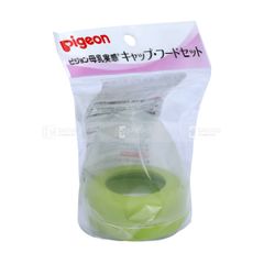 PIGEON-Nắp thay thế bình sữa cổ rộng màu xanh