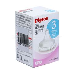 PIGEON-Núm ty thay thế bình cổ rộng size M 2 cái