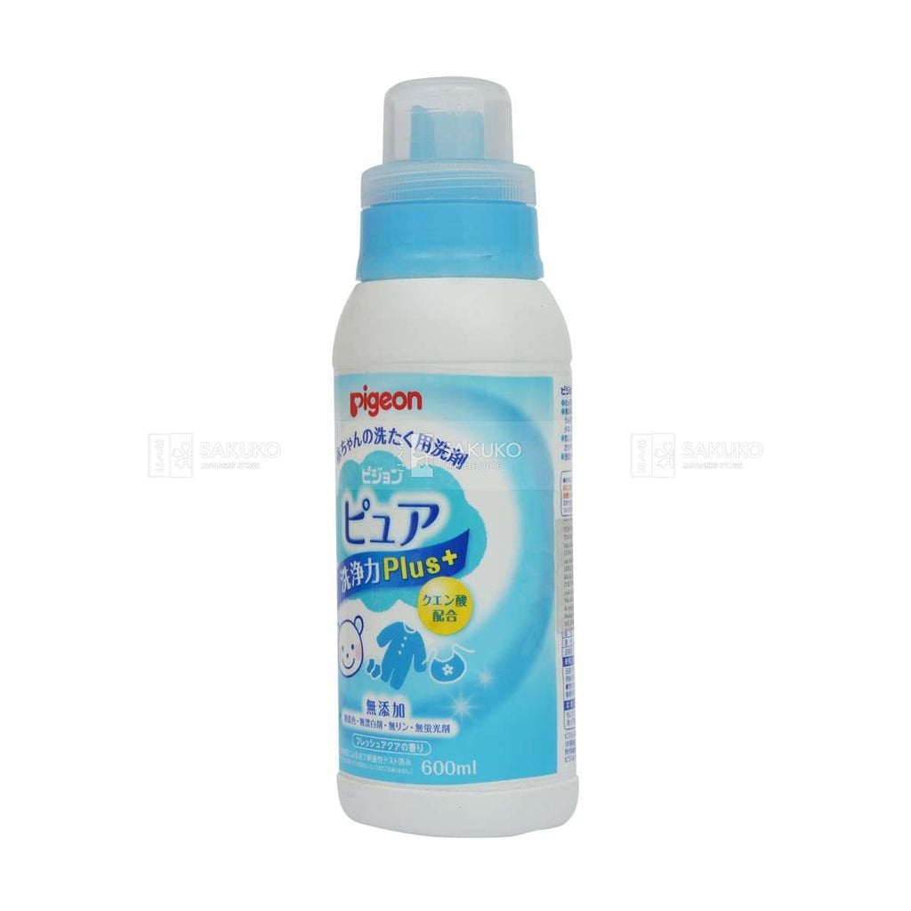 PIGEON- Nước giặt đậm đặc cho trẻ sơ sinh 600ml