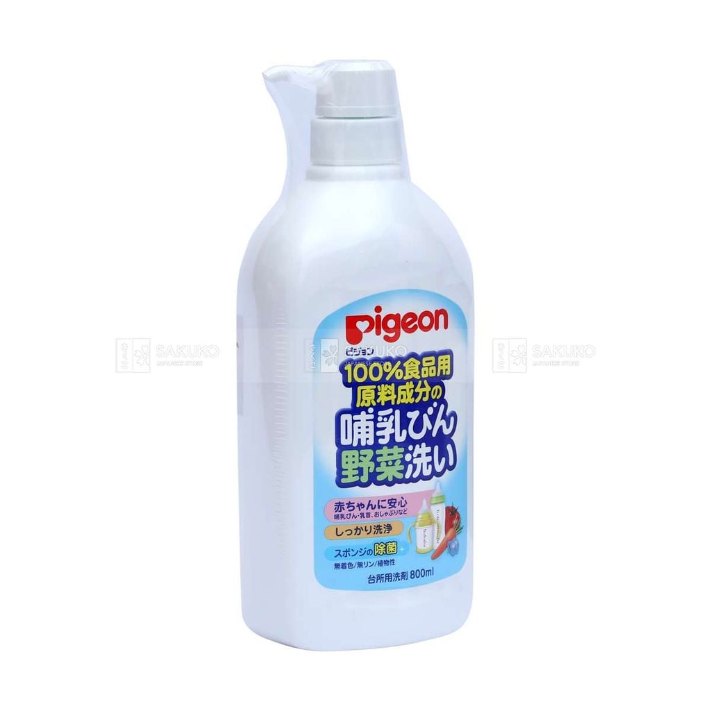 PIGEON- Nước rửa bình và rau quả chai 800ml