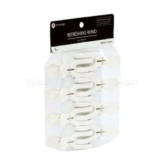 PONYKASEI- Kẹp quần áo WS-002- Màu trắng 8 chiếc