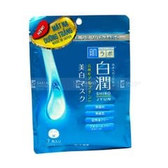 ROHTO- Mặt nạ dưỡng sáng da Hada Labo Shirojyun (7 miếng)