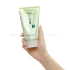 ROHTO- Sữa rửa mặt trà xanh ngăn ngừa mụn dạng kem 120g