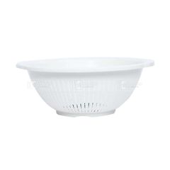 SANADA- Rổ nhựa màu trắng 24cm