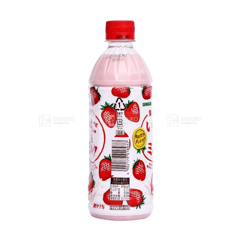 SANGARIA- Nước sữa dâu 500ml