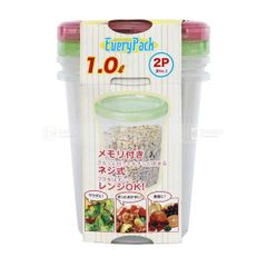SANKO- Set 2 hộp tròn đựng thưc ăn 1L