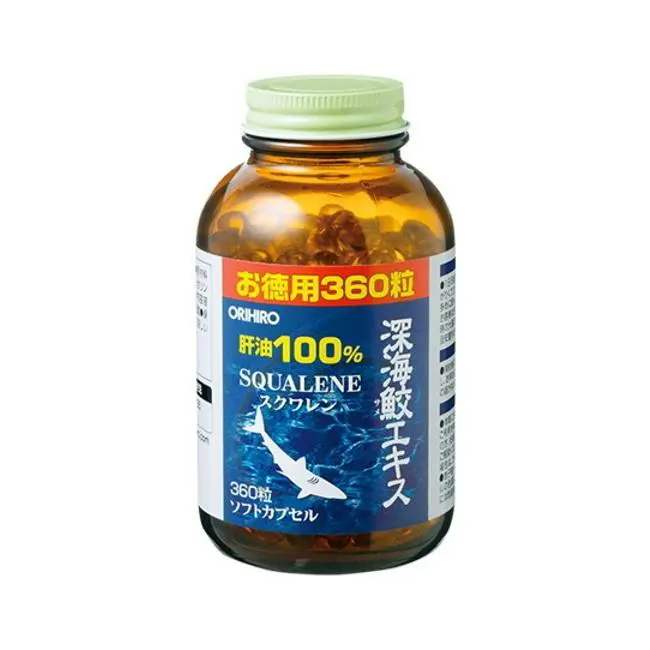 ORIHIRO- Dầu gan cá mập Squalene (390 viên)
