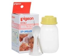 PIGEON- Bình ăn bột có thìa
