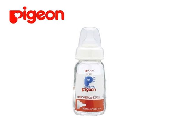 PIGEON-Bình sữa thủy tinh cổ nhỏ120ml