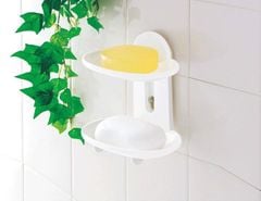 SANADA SEIKO- Giá đựng xà bông màu xanh