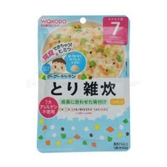 WAKODO- Cháo ăn dặm thập cẩm vị gà 7 tháng 80g