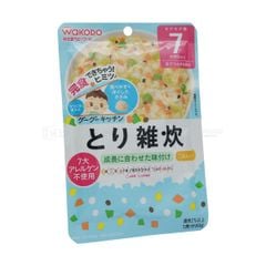 WAKODO- Cháo ăn dặm thập cẩm vị gà 7 tháng 80g