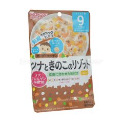 WAKODO- Cháo ăn dặm cá ngừ nấm kiểu Ý 9 tháng 80g