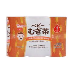WAKODO- Trà lúa mạch Genki 125ml (3 hộp/lốc)