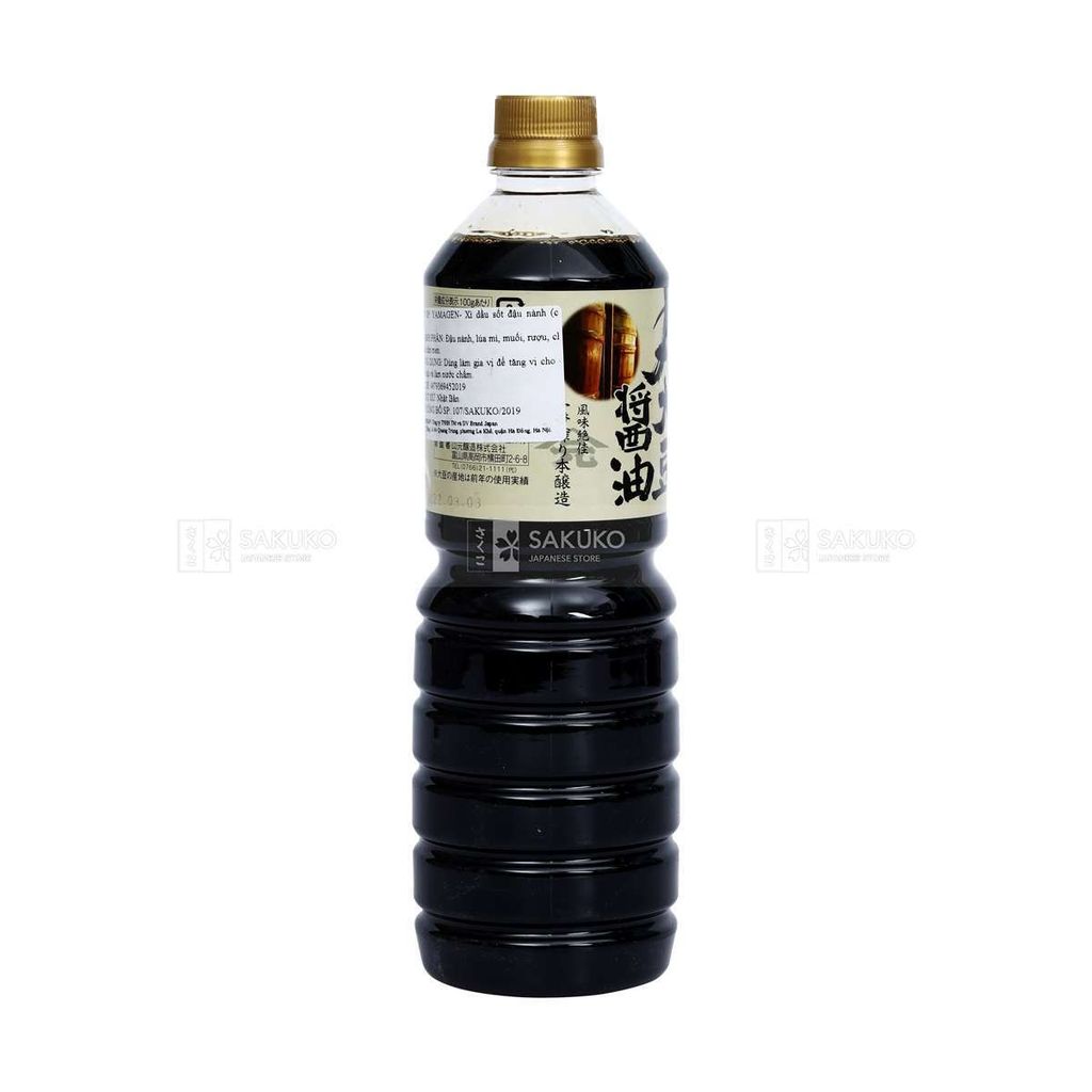 YAMAGEN- Xì dầu sốt đậu nành (chai 1L)