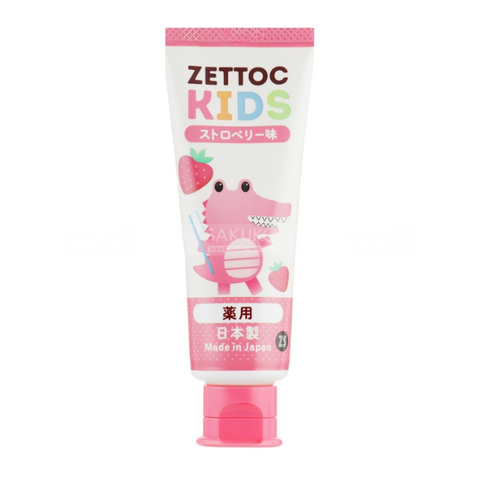 ZETTOC- Kem đánh răng trẻ em hương dâu (70g)
